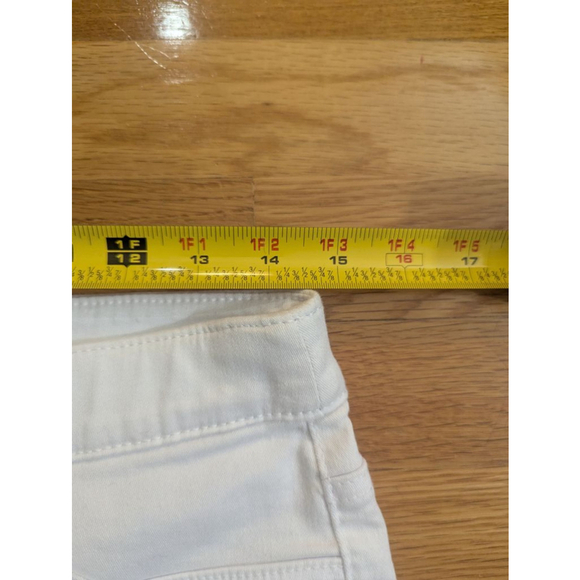 1822 Denim White Stretch Skinny Pull On Jeans Size 8 - Picture 6 of 12